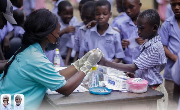 Imaghe World. & EdSmith Foundation Founders Day Health Screening and Donation to Cape Coast School for the Deaf & Blind, Central Region